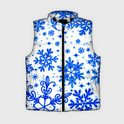 Женский жилет Белая Зима, цвет: 3D-черный