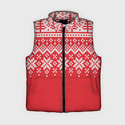 Женский жилет Knitted Pattern