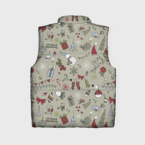 Женский жилет Винтажный 2022 / 3D-Черный – фото 2