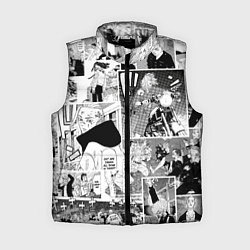 Женский жилет Токийские мстители манга, цвет: 3D-черный