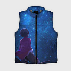 Женский жилет Взгляд на небо, цвет: 3D-светло-серый