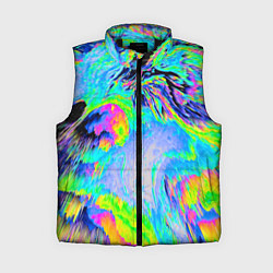 Женский жилет ААА яркий узор, цвет: 3D-черный