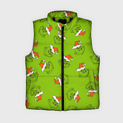 Женский жилет Гринч Укротитель рождества
