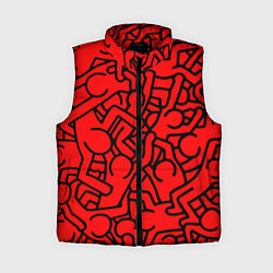 Женский жилет Челопаззл, цвет: 3D-красный