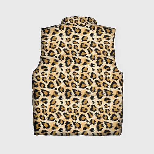 Женский жилет Пятна Дикого Леопарда / 3D-Черный – фото 2
