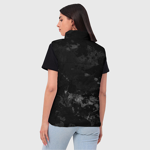 Женский жилет Citroen Ситроен текстура / 3D-Красный – фото 4