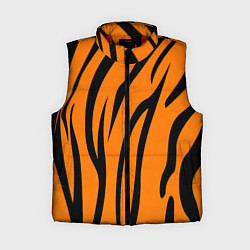 Женский жилет Текстура тиграtiger