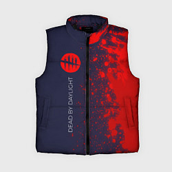 Женский жилет DEAD BY DAYLIGHT - Брызги По вертикали, цвет: 3D-черный