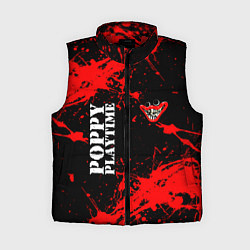 Женский жилет POPPY PLAYTIME ИГРА ПОППИ ПЛЕЙТАЙМ ХАГГИ ВАГГИ, цвет: 3D-красный