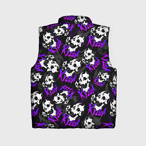 Женский жилет JOJO KILLER QUEEN КОРОЛЕВА УБИЙЦА УЗОР / 3D-Черный – фото 2