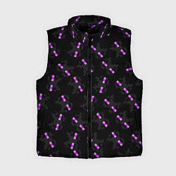 Женский жилет ЛИЦО ЭНДЕРМЕНА, МАЙНКРАФТ