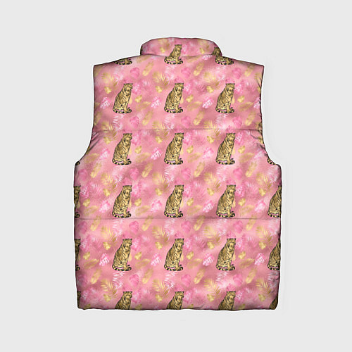 Женский жилет Золотой тигр GOLD TIGER / 3D-Красный – фото 2