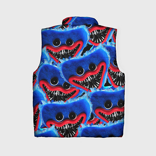 Женский жилет УЖАСНОЕ ЛИЦО ХАГГИ ВАГГИ / 3D-Черный – фото 2