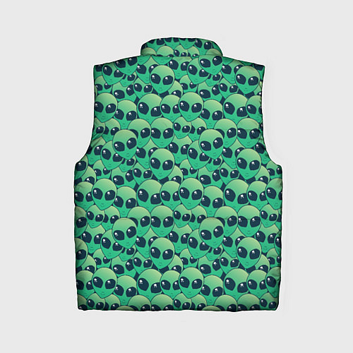 Женский жилет Инопланетяне НЛО / 3D-Красный – фото 2