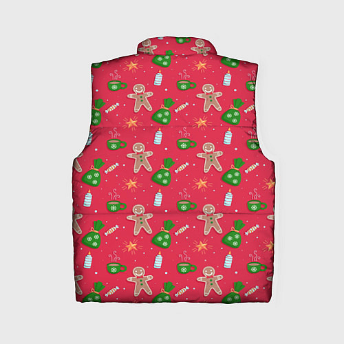 Женский жилет New Year Unicorn 2022 / 3D-Светло-серый – фото 2