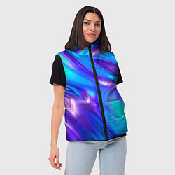 Женский жилет Neon Holographic, цвет: 3D-черный — фото 2