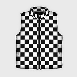 Женский жилет Chess Squares Cubes