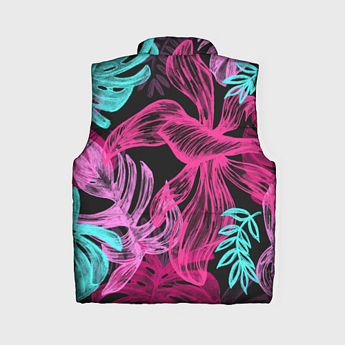 Женский жилет Папоротниковый неон / 3D-Черный – фото 2