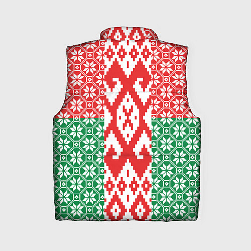 Женский жилет Белоруссия Обережные Узоры Алатырь / 3D-Черный – фото 2