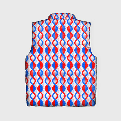 Женский жилет Спирали ДНК / 3D-Светло-серый – фото 2