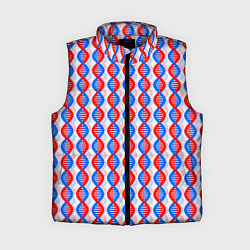 Женский жилет Спирали ДНК