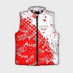 Женский жилет АУДИ Autosport брызги Паттерн