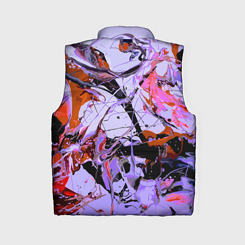 Женский жилет Color abstraction Pattern Vanguard / 3D-Светло-серый – фото 2