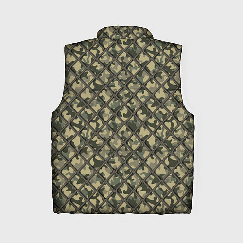 Женский жилет Камуфляж с Сеткой / 3D-Черный – фото 2