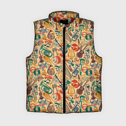 Женский жилет Инструменты Музыкальные