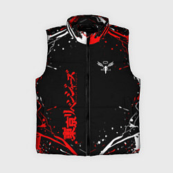 Женский жилет Токийские мстители брызги красок