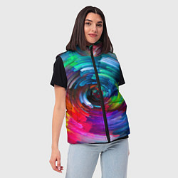 Женский жилет Vanguard color pattern 2029, цвет: 3D-светло-серый — фото 2