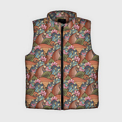 Женский жилет Паттерн волнистые узоры