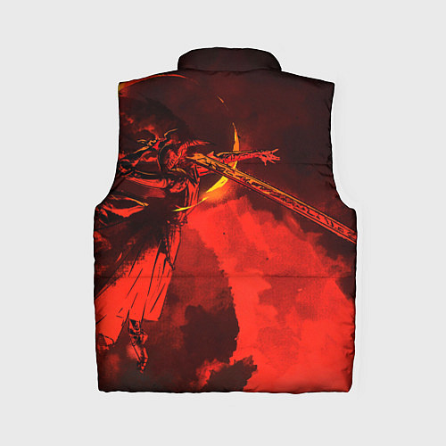 Женский жилет MALENIA - ELDEN RING ЕЛДЕН РИНГ / 3D-Красный – фото 2