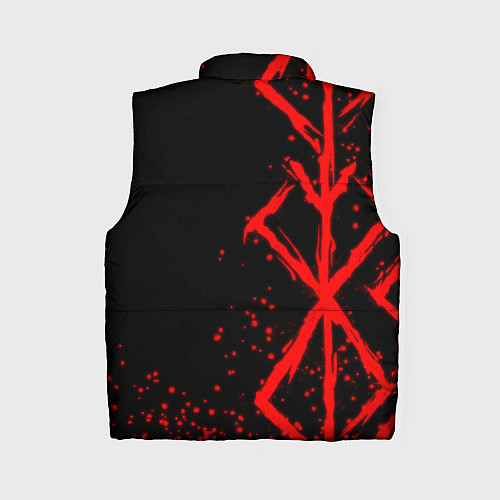 Женский жилет КЛЕЙМО ЖЕРТВЫ BERSERK БЕРСЕРК / 3D-Черный – фото 2