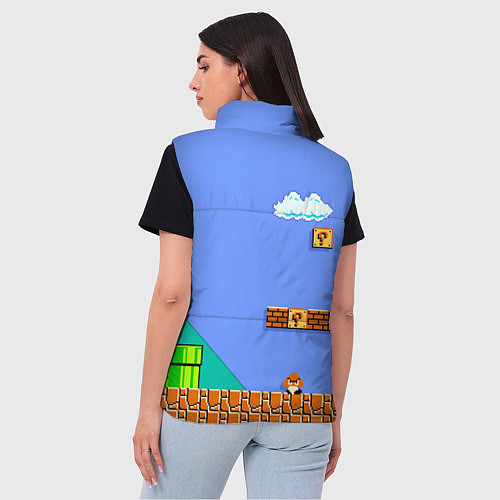 Женский жилет Марио дизайн / 3D-Красный – фото 4