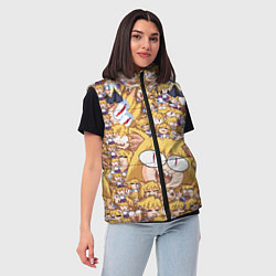 Женский жилет Neco-Arc, цвет: 3D-красный — фото 2