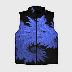 Женский жилет Абстрактный морозный узор Abstract frost pattern