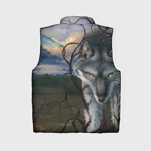 Женский жилет IN COLD wolf without logo / 3D-Черный – фото 2