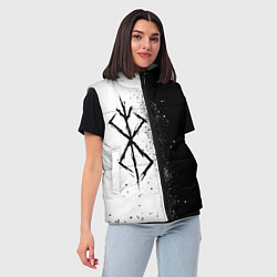 Женский жилет КЛЕЙМО ЖЕРТВЫ ЧБ БЕРСЕРК, цвет: 3D-черный — фото 2