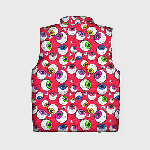 Женский жилет Psy eyes / 3D-Красный – фото 2