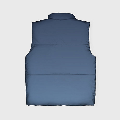 Женский жилет Gradient Dark Blue / 3D-Черный – фото 2