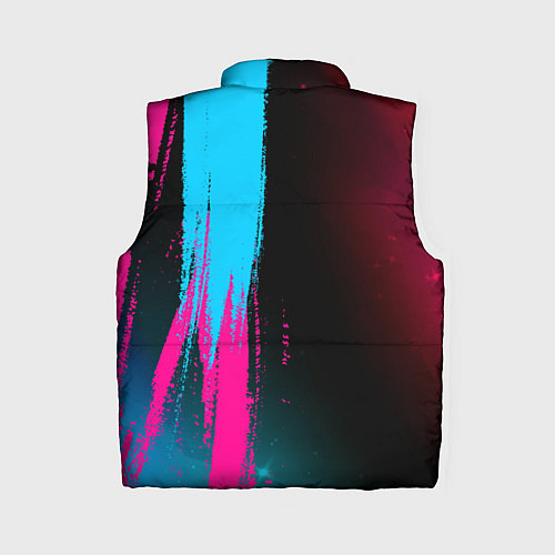 Женский жилет Subaru Neon Gradient / 3D-Черный – фото 2