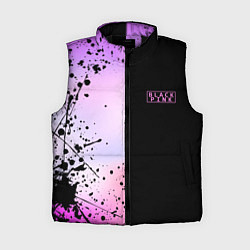 Женский жилет BLACKPINK HALF COLORS, цвет: 3D-черный