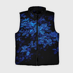 Женский жилет BLUE FLOWERS Синие цветы
