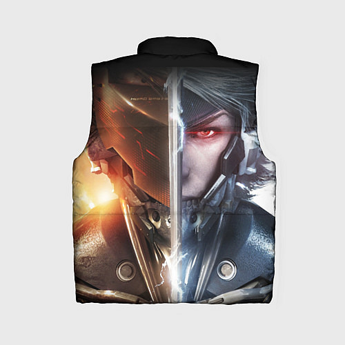 Женский жилет METAL GEAR RISING САМУРАЙ / 3D-Светло-серый – фото 2