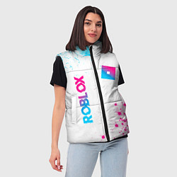 Женский жилет Roblox Neon Gradient FS, цвет: 3D-черный — фото 2