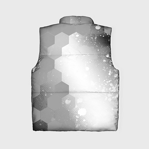 Женский жилет Thirty Seconds to Mars Glitch на светлом фоне / 3D-Черный – фото 2