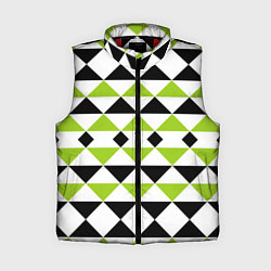 Женский жилет Geometric shapes triangles треугольники