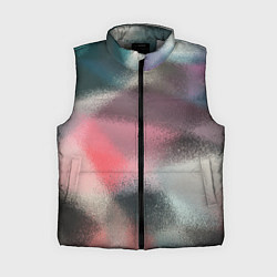 Женский жилет Современный разноцветный абстрактный узор