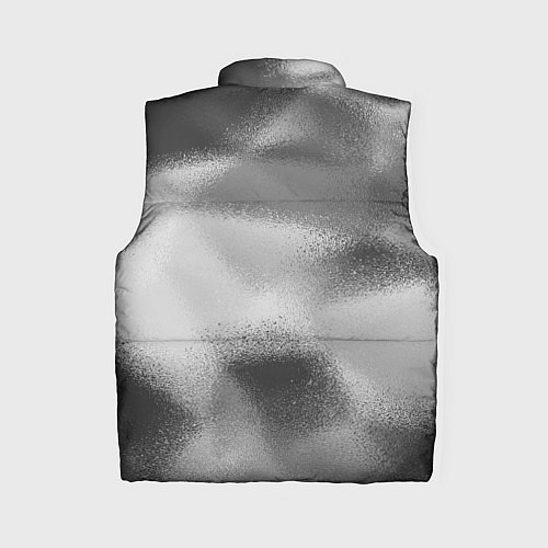 Женский жилет В серых тонах абстрактный узор gray abstract patte / 3D-Красный – фото 2